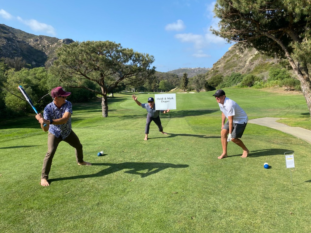 barefoot golfers